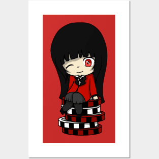 cute yumeko chibi Posters and Art